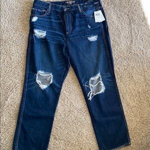 NWT Lucky Brand High Waist Tomboy Jeans